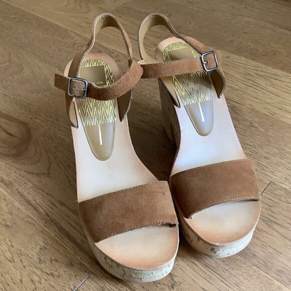 DOLCE VITA PLATFORM CORK SANDALS - Picture 7 of 12